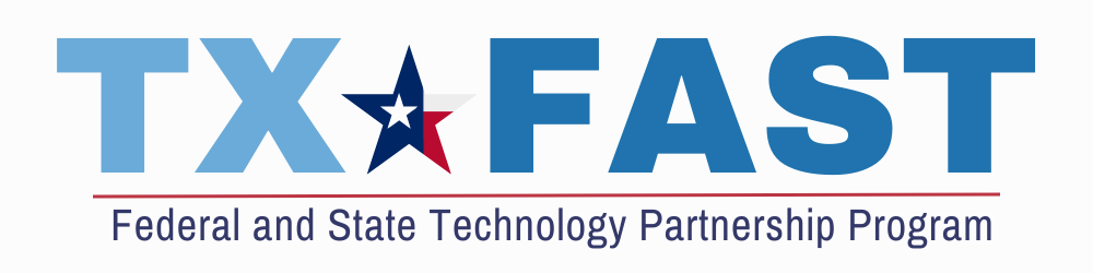 Texas FAST, Federal and State Technology Partnership Program logo