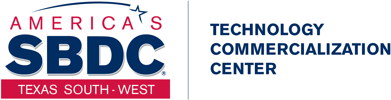 America's SBDC Texas South-West, Technology Commercialization Center logo, center home page